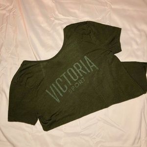 Victoria Secret Sports Scoopback T